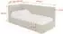 ALTDECOR MULY Jugendbett mit Bettkasten, beige, 80x200cm (800001942592)