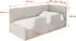 ALTDECOR NORY Jugendbett mit Bettkasten, 80x200cm, beige (800001939525)