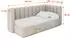 ALTDECOR HUGY Jugendbett mit Bettkasten, 80x200cm, beige (800001941507)