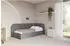 ALTDECOR JAXY Jugendbett mit Bettkasten 80x200cm, dunkelgrau, Polsterbett