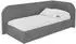 ALTDECOR JAXY Jugendbett mit Bettkasten 80x200cm, dunkelgrau, Polsterbett