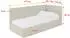 ALTDECOR TULY Jugendbett mit Bettkasten, Polsterbett 80x200cm, beige (800001939409)