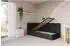 ALTDECOR MULY Jugendbett mit Bettkasten, 90x200cm, schwarz (800001939523)