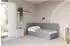 ALTDECOR ELSY Jugendbett mit Bettkasten, 90x200cm, grau (800001941243)