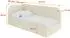 ALTDECOR ELRY Jugendbett mit Bettkasten und Lattenrost, beige, 90x200cm (800001941462)