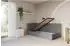 ALTDECOR Arty Jugendbett mit Bettkasten 80x200cm, dunkelgrau (800001941264)