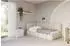 ALTDECOR AVRY Jugendbett mit Bettkasten und Lattenrost, 80x200cm, beige (800001941906)