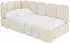 ALTDECOR AVRY Jugendbett mit Bettkasten und Lattenrost, 80x200cm, beige (800001941906)