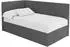 ALTDECOR Lovy Jugendbett mit Bettkasten, 80x200cm, dunkelgrau (800001608989)