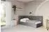 ALTDECOR SOVY Jugendbett mit Bettkasten 90x200 dunkelgrau, Cord (800001939327)