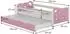 VitaliSpa Jessica Kinderbett 80x160cm rosa, mit Schublade und Matratze (40340)