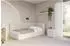 ALTDECOR Aury Jugendbett mit Bettkasten und Lattenrost, beige, 80x200cm
