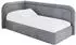 ALTDECOR Jovy Jugendbett mit Bettkasten und Lattenrost, 80x200cm, grau (800001942511)
