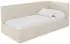 ALTDECOR BEMY Jugendbett mit Bettkasten & Lattenrost, beige, 80x200cm