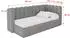 ALTDECOR HUGY Jugendbett mit Bettkasten, 80x200cm, grau (800001941543)