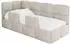 ALTDECOR KIVY Jugendbett mit Bettkasten, Polster, beige, 80x200cm (800001932087)