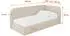 ALTDECOR Jovy Jugendbett mit Bettkasten und Matratze, 80x200cm, beige (800001941978)