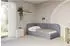 ALTDECOR JAXY Jugendbett mit Bettkasten 90x200cm, grau (800001942755)