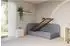 ALTDECOR JAXY Jugendbett mit Bettkasten 90x200cm, grau (800001942755)