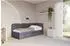 ALTDECOR Alvy Jugendbett mit Bettkasten und Matratze, 80x200cm, dunkelgrau (800001940991)