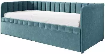 Mirjan24 Nube V2 Jugendbett mit Bettkasten, 2 Schlaffl&auml;chen, 90x200cm (Vera 10)