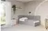 ALTDECOR DEXY Jugendbett mit Bettkasten und Matratze, grau, 90x200cm (800001942043)