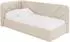 ALTDECOR FIKY Jugendbett mit Bettkasten und Lattenrost, 100x200cm, beige (FIKY)