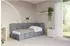 ALTDECOR AVRY Jugendbett mit Bettkasten und Lattenrost, 90x200cm, grau (800001941743)