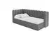 ALTDECOR Hugy Jugendbett mit Bettkasten 80x200cm, dunkelgrau (800001941170)