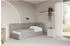 ALTDECOR ARTY Jugendbett mit Bettkasten, 90x200cm, grau (800001941251)