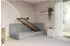 ALTDECOR ARTY Jugendbett mit Bettkasten, 90x200cm, grau (800001941251)