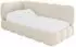 ALTDECOR AVRY Jugendbett mit Bettkasten und Lattenrost, 100x200cm, beige (800001941916)