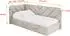 ALTDECOR FIKY Jugendbett mit Bettkasten und Matratze, beige, 90x200cm (800001941750)