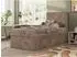 MKS Meble TILIO Jugendbett mit Stauraum, Cordstoff, 90x200cm (800001298867)