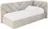 ALTDECOR Fiky Jugendbett mit Bettkasten und Matratze, 90x200cm, beige (800001942314)