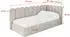 ALTDECOR Arty Jugendbett mit Bettkasten und Matratze, beige, 80x200cm (800001942430)