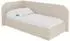ALTDECOR JAXY Jugendbett mit Bettkasten und Lattenrost, beige, 90x200cm (800001941630)