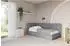 ALTDECOR Arty Jugendbett mit Bettkasten und Matratze, grau, 90x200cm (800001942087)