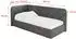 ALTDECOR Fiky Jugendbett mit Bettkasten 90x200cm, dunkelgrau (800001941758)