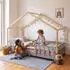 en.casa Treviolo Kinderbett Haus-Optik 90x200cm, Kiefernholz (Treviolo)