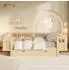 OKWISH Kinderbett 140×200cm Plattformbett mit 2 Schubladen und Sicherheitsgeländer
