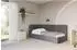 ALTDECOR Aury Jugendbett mit Bettkasten und Matratze, 80x200cm, dunkelgrau (800001942306)