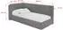 ALTDECOR Aury Jugendbett mit Bettkasten und Matratze, 80x200cm, dunkelgrau (800001942306)