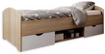 Emob Funktionsliege DINGO 90x200cm, braun