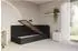 ALTDECOR Aury Jugendbett mit Bettkasten 80x200, schwarz (800001942004)