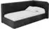 ALTDECOR Aury Jugendbett mit Bettkasten 80x200, schwarz (800001942004)