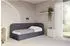 ALTDECOR ELRY Jugendbett mit Bettkasten 90x200cm, dunkelgrau (800001941800)