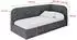 ALTDECOR ELRY Jugendbett mit Bettkasten 90x200cm, dunkelgrau (800001941800)