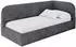 ALTDECOR ELRY Jugendbett mit Bettkasten 90x200cm, dunkelgrau (800001941800)