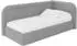 ALTDECOR Jovy Jugendbett mit Bettkasten und Matratze, 100x200cm, grau (800001941976)